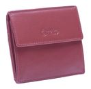 Esquire Oslo Coin and Card Holder Red