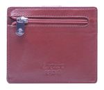 Esquire Oslo Nappa CC Wallet Red