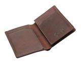 Esquire Oslo Dallas Wallet Brown