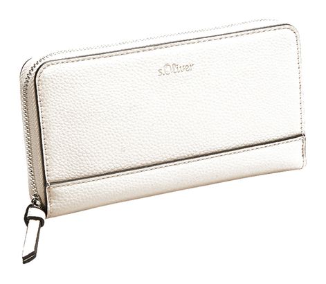 s.Oliver Zip Around Wallet Grey