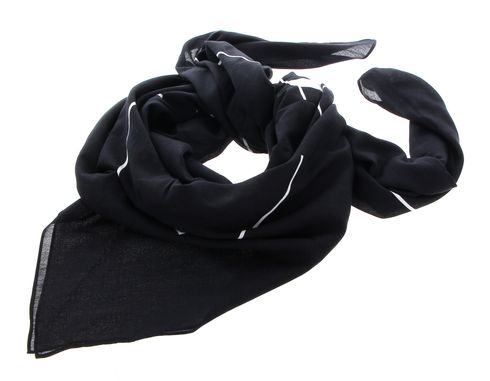 Calvin Klein CKJ Monogram Shawl Black