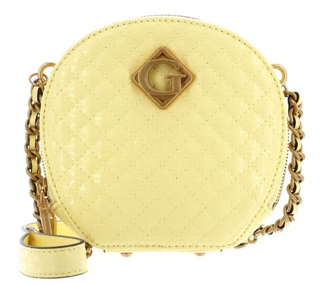 GUESS Nerina Crossbody Circle Bag Yellow