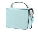 GUESS Corina Mini Top Handle Flap Ice blue