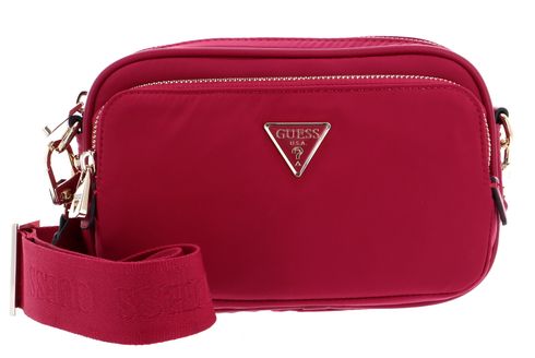 GUESS Eco Gemma Mini Crossbody Camera Bag Magenta