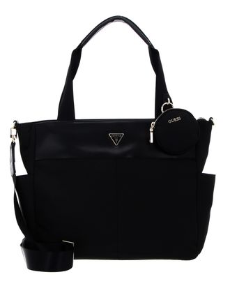 GUESS Eco Gemma Travel Tote Black