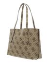 GUESS Eco Brenton Tote Latte Logo