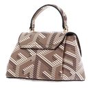 GUESS Montreal Mini Crossbody Flap Taupe Logo