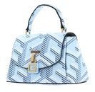 GUESS Montreal Mini Crossbody Flap Ice Blue Logo