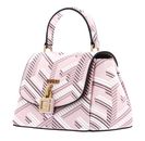 GUESS Montreal Mini Crossbody Flap Pale Rose Logo GUESS Montreal Mini Crossbody Flap Pale Rose Logo