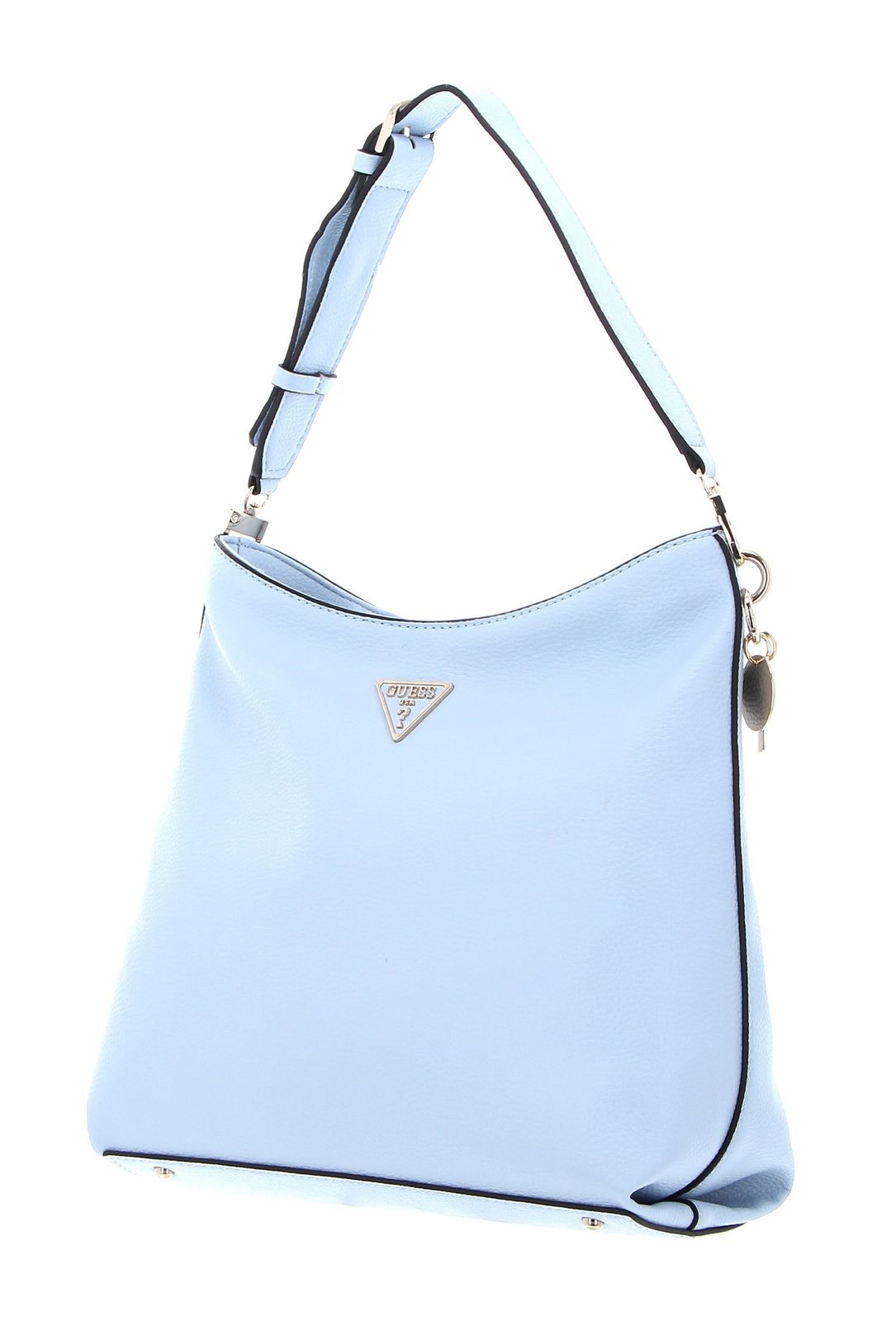 GUESS shoulder bag Kersti Hobo Ice blue Buy bags, purses