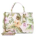 GUESS Nerina Girlfriend Satchel Peach Floral GUESS Nerina Girlfriend Satchel Peach Floral