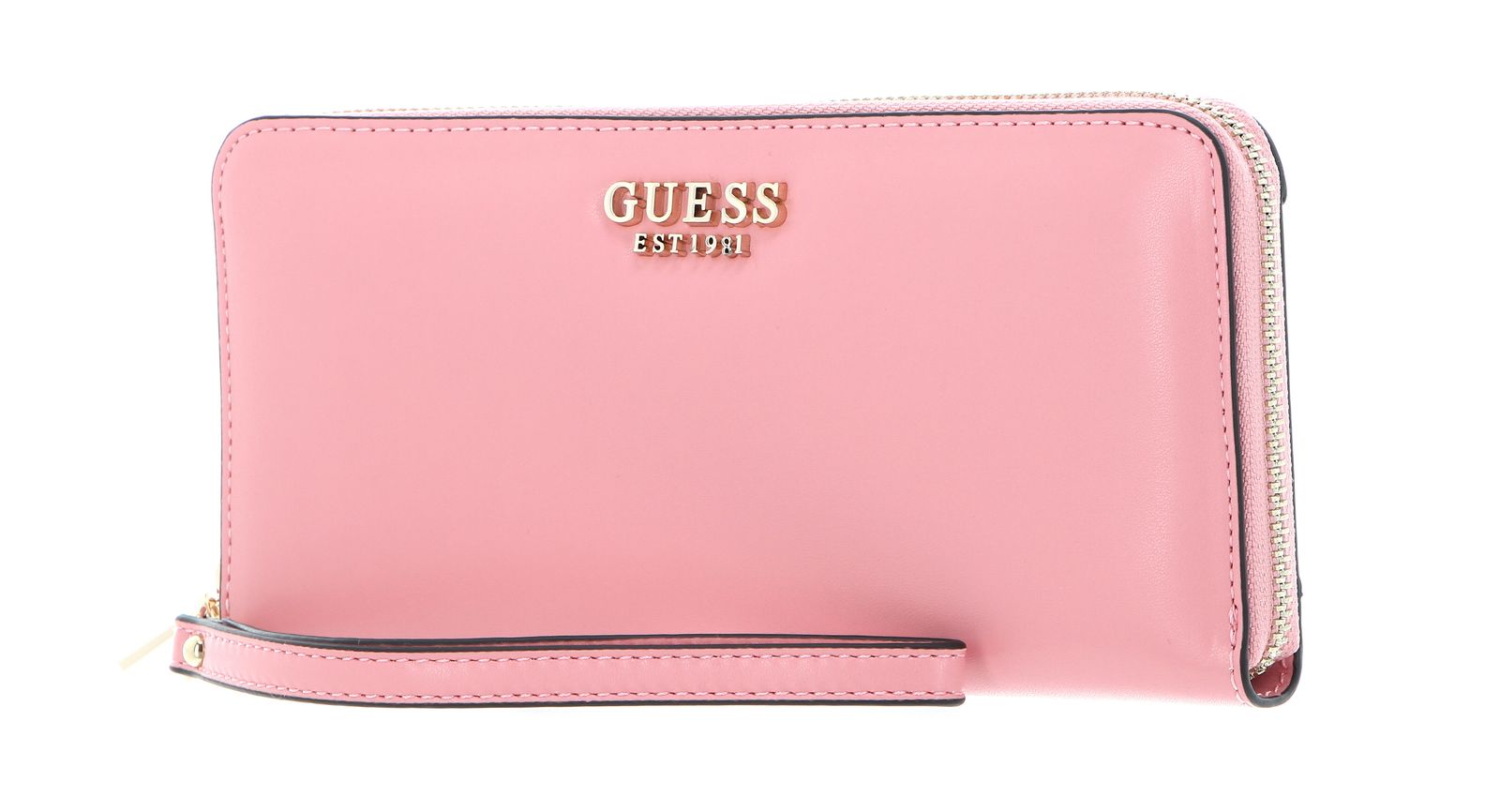 Laurel Guess Geldbeutel Pink Large Zip Around Geldbeutel Guess Rot