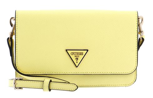 GUESS Noelle Xbody Flap Organizer Yellow