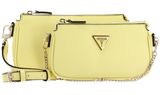 GUESS Noelle Double Pouch Crossbody Yellow