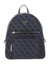 GUESS Eco Elements Backpack Coal Logo GUESS Eco Elements Backpack Coal Logo
