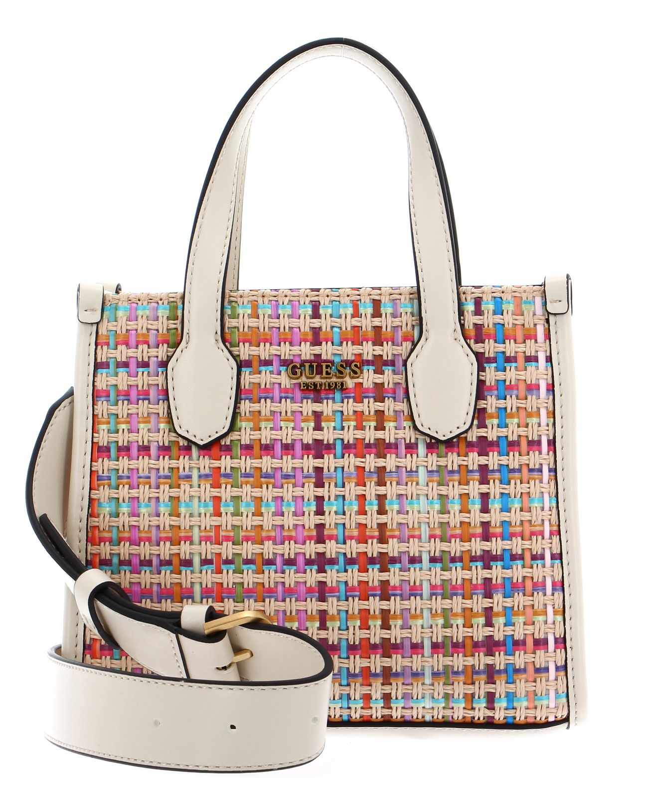GUESS handbag Silvana Two Compartment Mini Tote Pale Rose Logo | Buy bags,  purses u0026 accessories online | modeherz