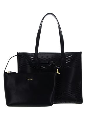 GUESS Katey Perf Tote Black