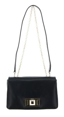 FURLA Lulu Mini Crossbody Nero