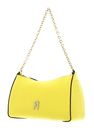 FURLA Primula Mini Crossbody Doub Canary + Metal Taupe