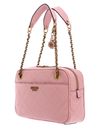 GUESS Abey Top Zip Shoulder Bag Dusty Pink
