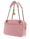 GUESS Abey Top Zip Shoulder Bag Dusty Pink