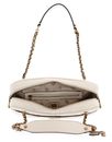 GUESS Abey Top Zip Shoulder Bag Stone