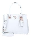 GUESS Noelle Girlfriend Satchel White GUESS Noelle Girlfriend Satchel White