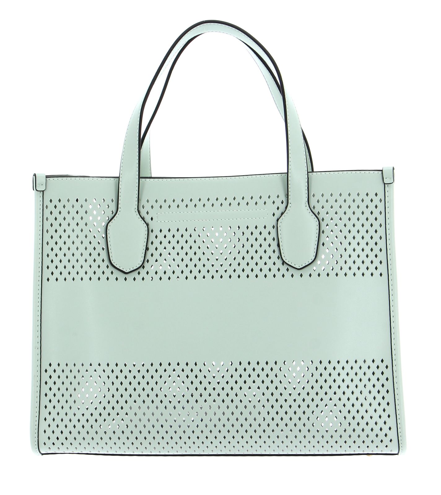 Guess Katey Perforated Handbag Mint Green