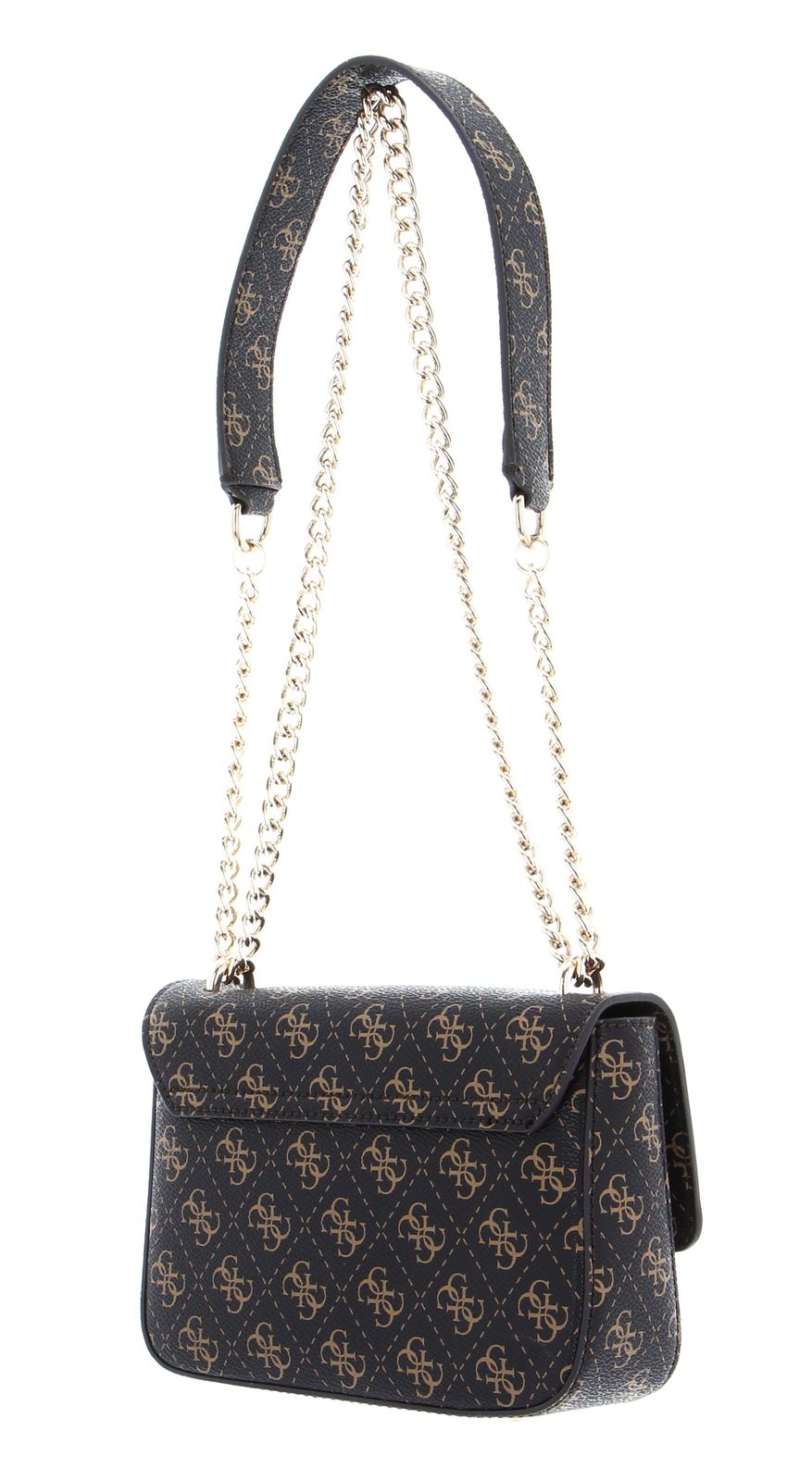 GUESS Eco Elements Convertible Xbody Flap Brown Logo | Buy bags 