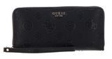 GUESS Galeria SLG Large Zip Around Wallet Black GUESS Galeria SLG Large Zip Around Wallet Black