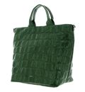 abro Leather Primitivo Shopper Kaia Big L Green abro Leather Primitivo Shopper Kaia Big L Green