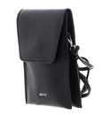 abro Leather Ariete Crossbodybag Camilla Black / Nickel