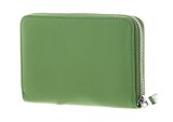 abro Leather Ariete Zip Wallet Lime