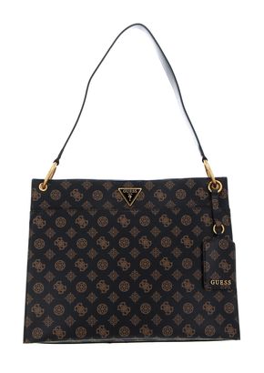 GUESS Basilea Tote Mocha Logo