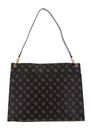 GUESS Basilea Tote Mocha Logo GUESS Basilea Tote Mocha Logo