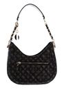 GUESS Abey Small Hobo Mocha Logo GUESS Abey Small Hobo Mocha Logo