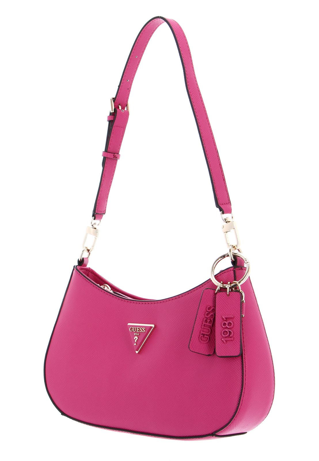 GUESS shoulder bag Noelle Top Zip Shoulder Bag Watermelon