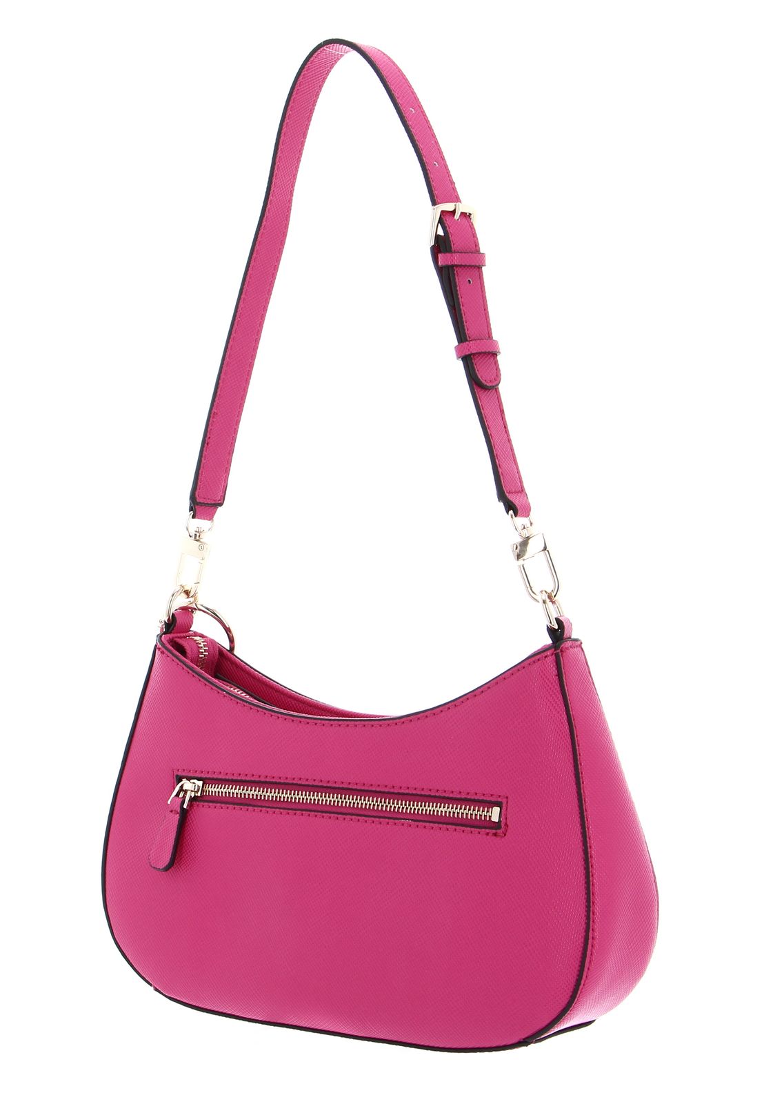 GUESS Alexie Top Zip Shoulder Bag Latte Logo | Buy bags