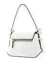 GUESS Desideria Mini Flap Shoulder Bag White GUESS Desideria Mini Flap Shoulder Bag White