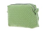 abro Leather Piuma Crossbody Bag Knotted Big Lime abro Leather Piuma Crossbody Bag Knotted Big Lime