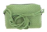 abro Leather Piuma Crossbody Bag Knotted Big Lime abro Leather Piuma Crossbody Bag Knotted Big Lime