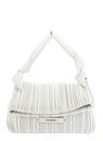 KARL LAGERFELD K / Kushion Knotted Fold Tote Bag Cream White