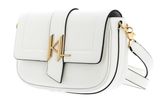KARL LAGERFELD K / Saddle Shoulder Bag Cream White