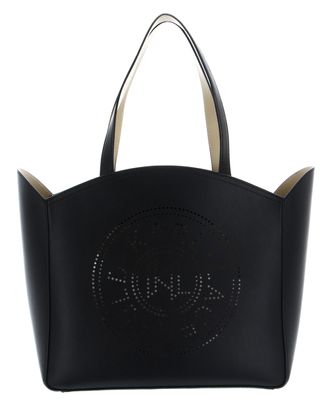 KARL LAGERFELD K / Circle Tote Bag Black