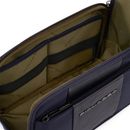 PIQUADRO Brief2 Beauty Case With Wide Opening Blu