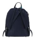 Gabs Anita TG Ruga Stitching Black Backpack M Inchiostro Blu