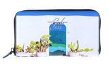 Gabs GMONEY17 Zip Around Wallet Porta Blu