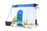 Gabs Josephine TG Trip Pelle + Ruga Black Bag S Porta Blu Gabs Josephine TG Trip Pelle + Ruga Black Bag S Porta Blu