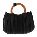 SEIDENFELT MANUFAKTUR Nivala Handbag M Black SEIDENFELT MANUFAKTUR Nivala Handbag M Black