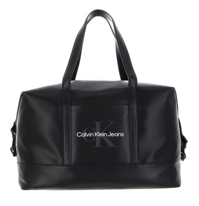 Calvin Klein travel bag CKJ Monogram Soft Duffle Bag Black Buy